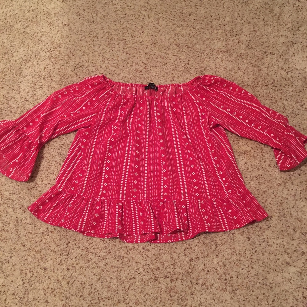 Sanctuary off the shoulder blouse, Size S